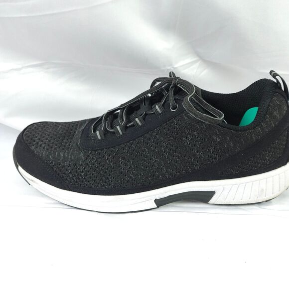 Orthofeet Lava Mens Size 11 D Black Gray Athletic Diabetic Orthopedic Shoes 619 - Picture 6 of 10